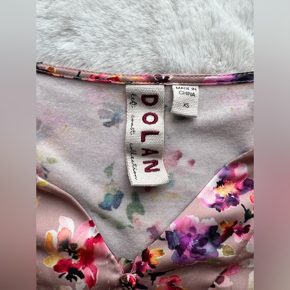 Dolan West Coast Floral Ruffle Size XS - Picture 6 of 9